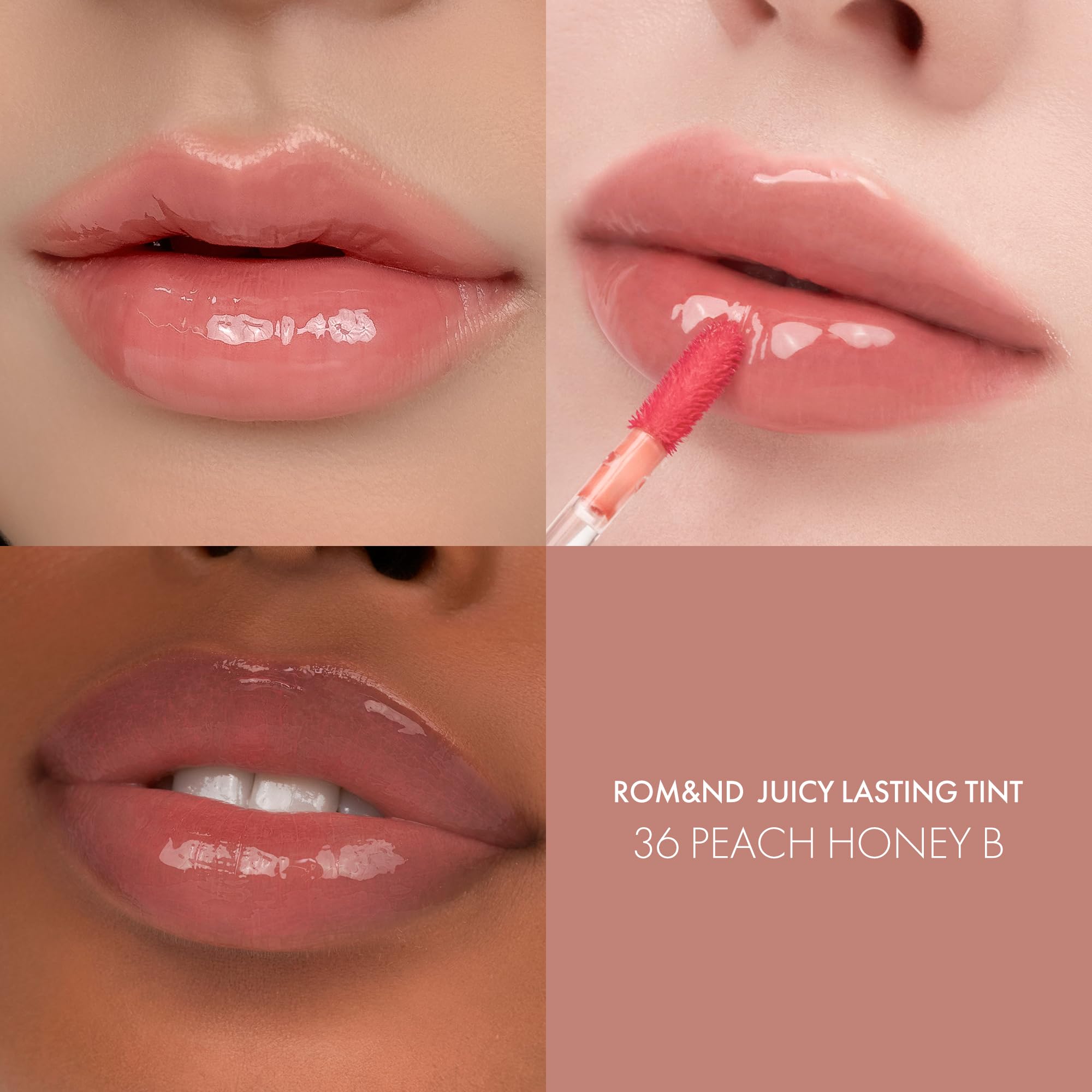 Amazon.com : rom&nd beauty Juicy Lasting Tint - 12HR Long Lasting
